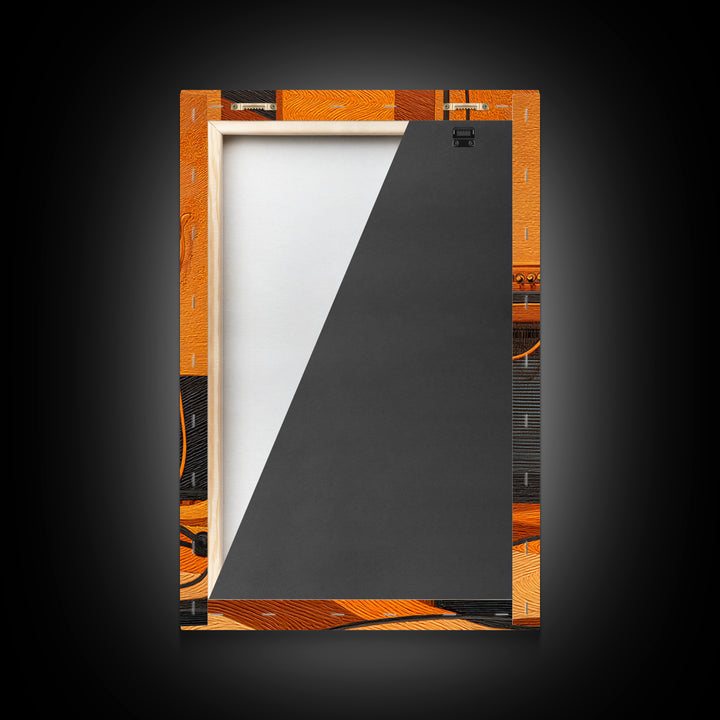 Sound Booth Foam Pattern Transformed into Design Canvas Print, Recording Studio Art, Digital Download Art, Studio Decor, Analog, RSA-2x3-8