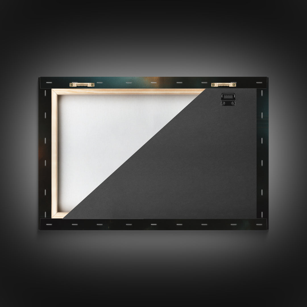 Album Cover Abstract Without Readable Text Canvas Print, Recording Studio Art, Minimalist Decor, Studio Decor, Analog, RSA-3x2-2