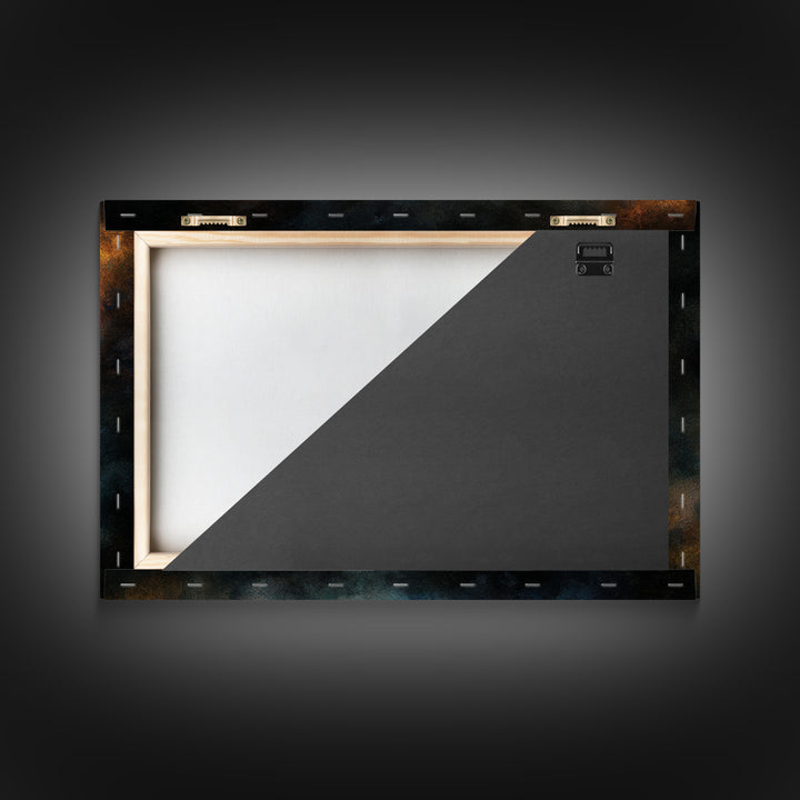 Conductor Baton and Sheet Shapes Without Text Canvas Print, Recording Studio Art, Retro Wall Art, Studio Decor, Analog, RSA-3x2-46