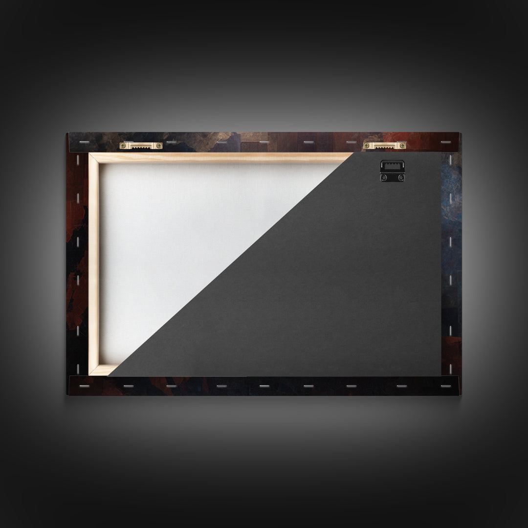 Sound Booth Foam Pattern Transformed into Design Canvas Print, Recording Studio Art, Music Decor, Studio Decor, Analog, RSA-3x2-76