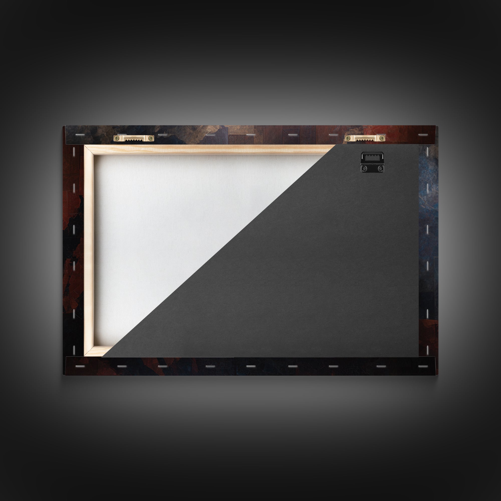 Sound Booth Foam Pattern Transformed into Design Canvas Print, Recording Studio Art, Music Decor, Studio Decor, Analog, RSA-3x2-76