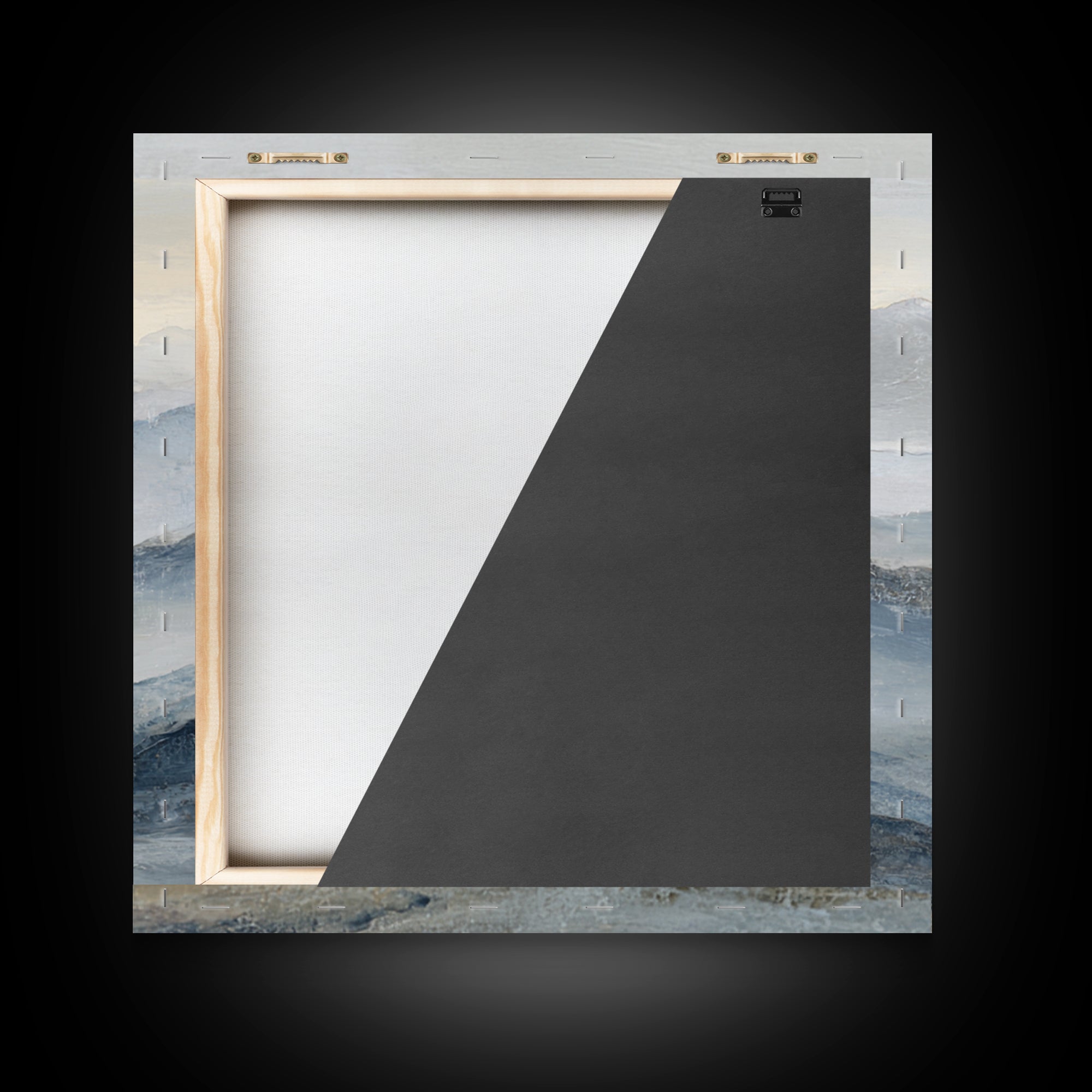 Abstract Arch Shapes Framed Canvas Print, Scandinavian Art, Statement Artwork, Living Room Decor, Fine Art, Nordic, Art Print, SCA-1x1-38