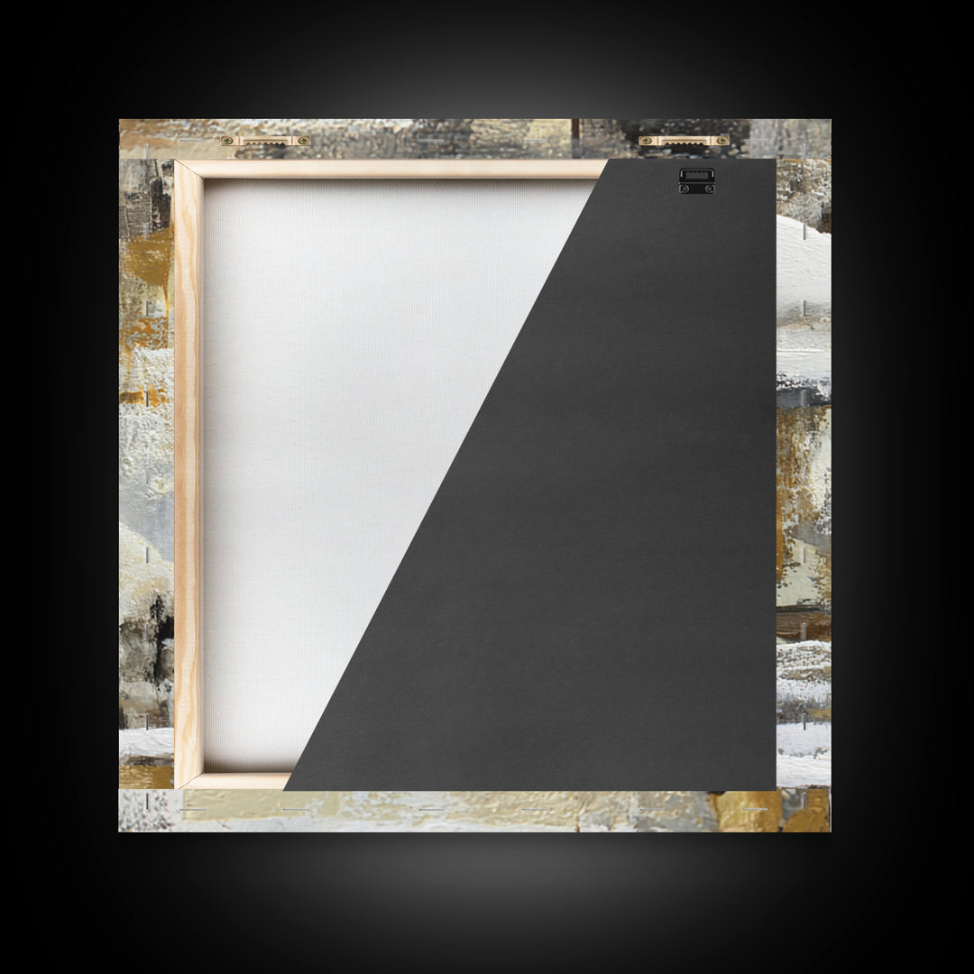 Birch Tree Trunks Framed Canvas Print, Scandinavian Art, Decor, Living Room Decor, Abstract Art, Nordic, Printable Art, SCA-1x1-57