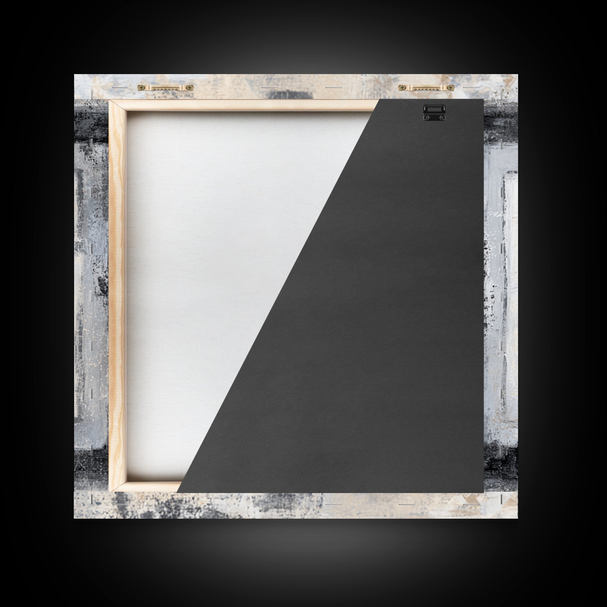 Minimal Meadow Flowers Framed Canvas Print, Scandinavian Art, Fine Art Print, Living Room Decor, Fine Art, Nordic, Printable, SCA-1x1-58