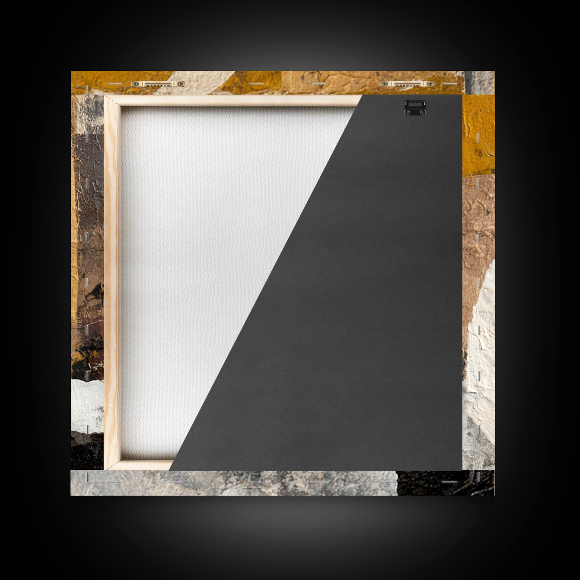 Soft Beige Geometric Abstraction Canvas Print, Scandinavian Art, Luxury Decor, Living Room Decor, Abstract Art, Nordic, SCA-1x1-75