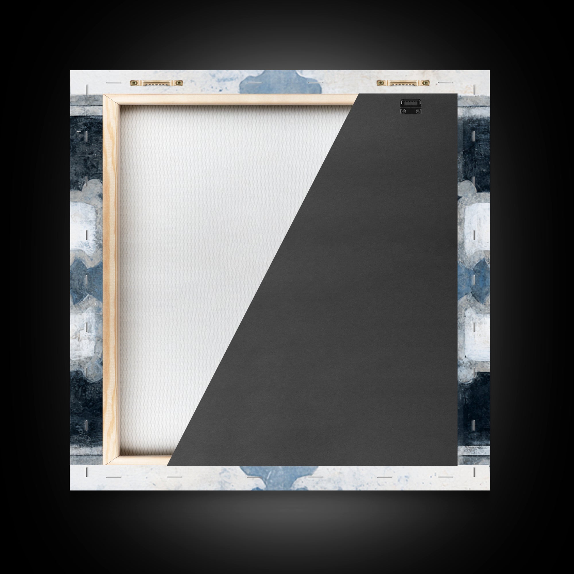 Scandinavian Textile Pattern Framed Canvas Print, Scandinavian Art, Wall Art, Living Room Decor, Fine Art, Nordic, SCA-1x1-88