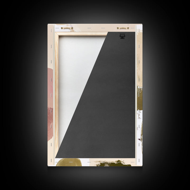 Simple Black House Shape Framed Canvas Print, Scandinavian Art, Textured Painting, Living Room Decor, Fine Art, Nordic, SCA-2x3-87