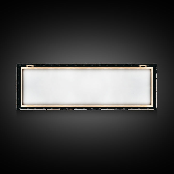 Scandinavian Textile Pattern Canvas Print, Scandinavian Art, Printable, Living Room Decor, Fine Art, Nordic, Abstract Wall Art, SCA-3x1-80
