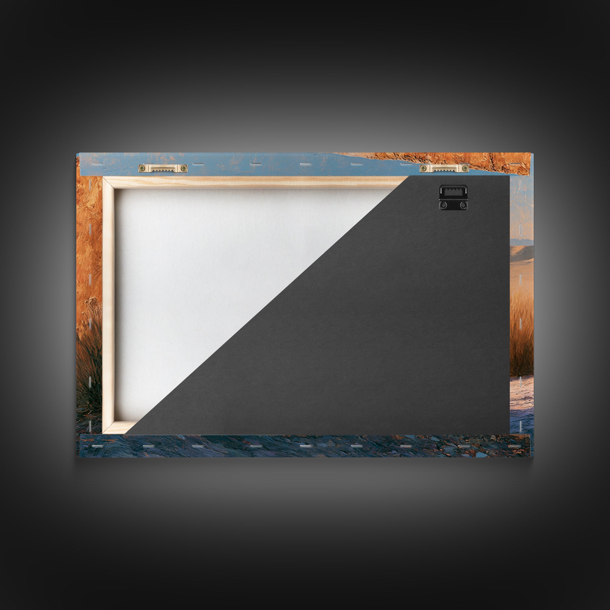 Adobe Doorway with Turquoise Blue Shadow Framed Canvas Print, Southwestern Art, Fine Art Print, Southwestern Decor, Mesa, SOU-3x2-81