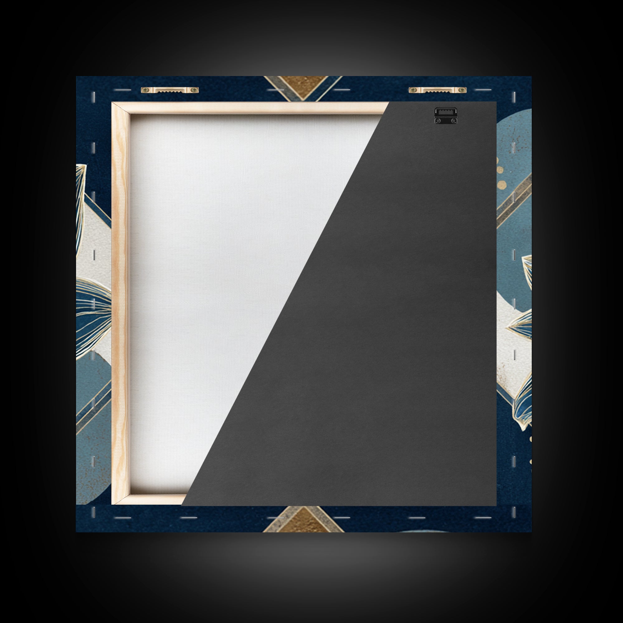 Sage and Ivory Geometric Calm Composition Framed Canvas Print, Spa Art, Neutral Decor, Spa Decor, Fine Art, Serenity, SPA-1x1-21
