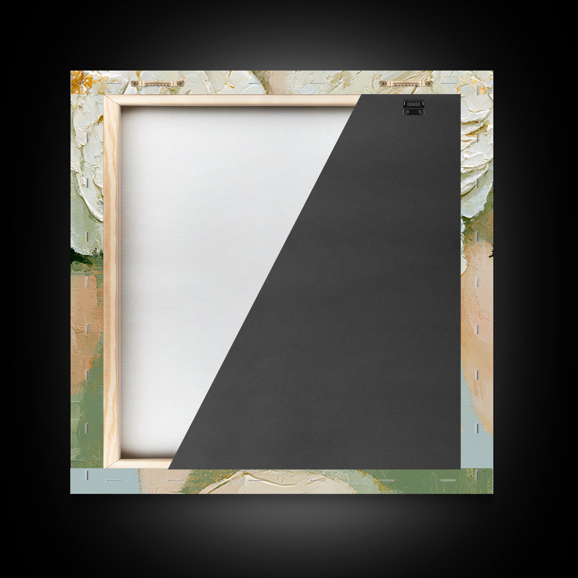 Minimal Face with Closed Eyes and Flowers Framed Canvas Print, Spa Art, Dog Groomer Gifts, Spa Decor, Fine Art, Serenity, SPA-1x1-43
