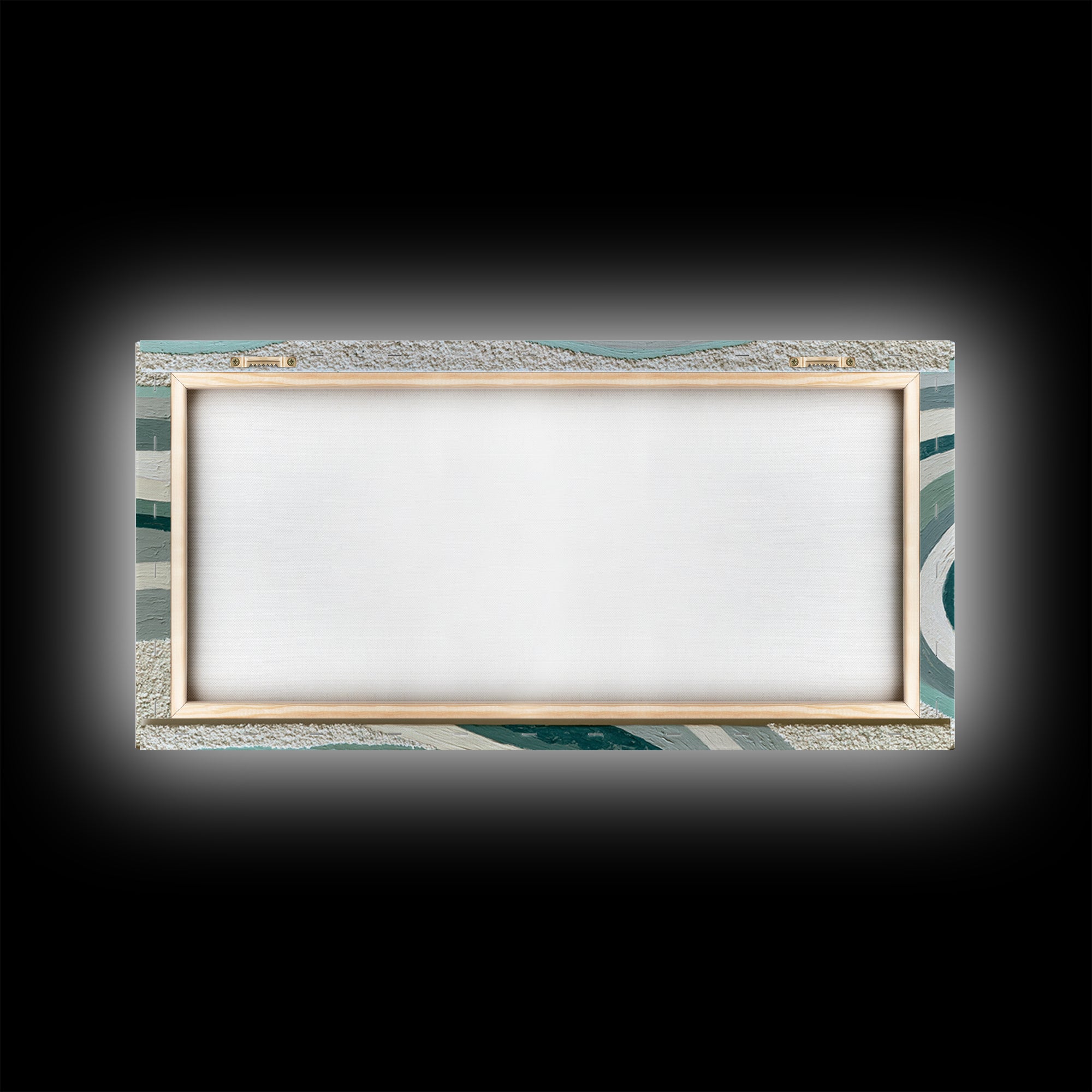 Sand Garden Lines Framed Canvas Print, Spa Art, Fine Art Photography, Spa Decor, Oil Painting, Serenity, Wildlife Wall Art, SPA-2x1-80