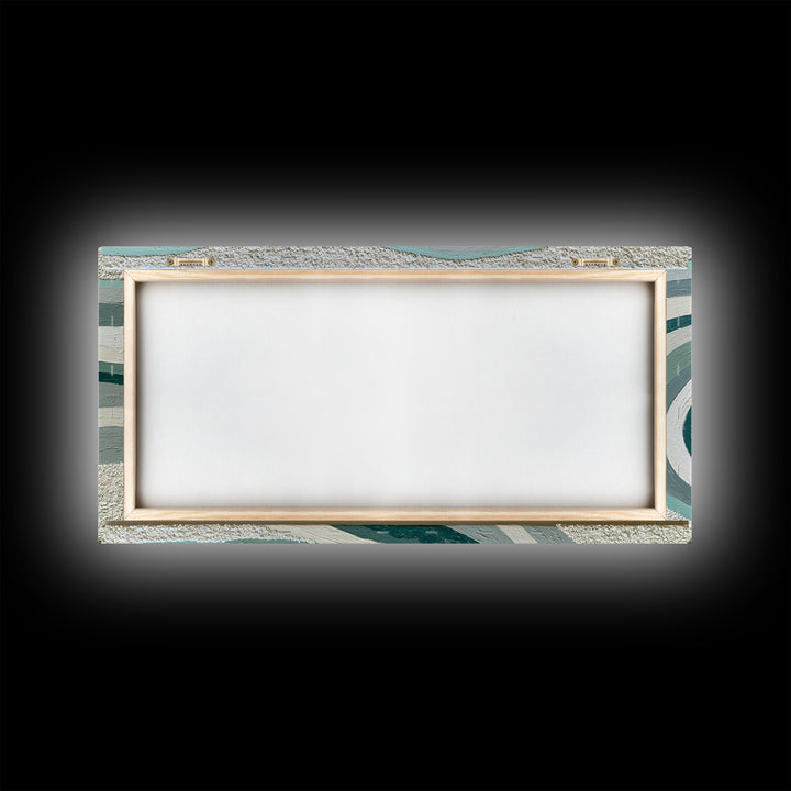 Sand Garden Lines Framed Canvas Print, Spa Art, Fine Art Photography, Spa Decor, Oil Painting, Serenity, Wildlife Wall Art, SPA-2x1-80
