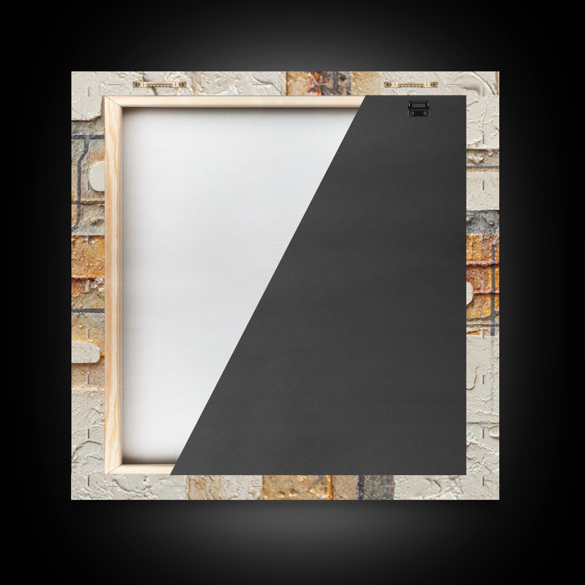 Abstract Subway Map Lines Without Labels Framed Canvas Print, Urban Art, Oil Painting, Living Room Decor, Fine Art, Urban, URB-1x1-28