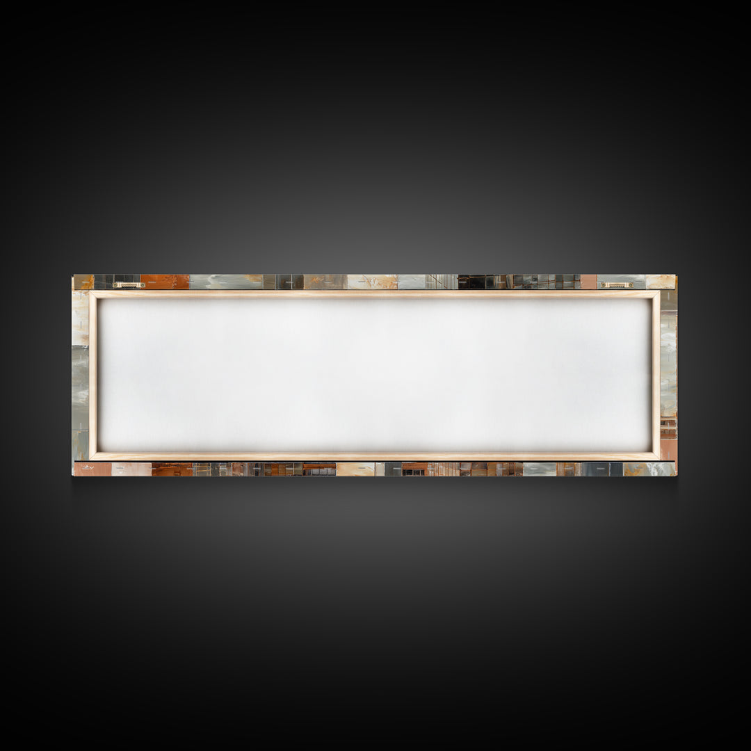 Modern Skyscraper Glass Reflections Canvas Print, Urban Art, Digital Download Art, Living Room Decor, Fine Art, Urban, URB-3x1-54