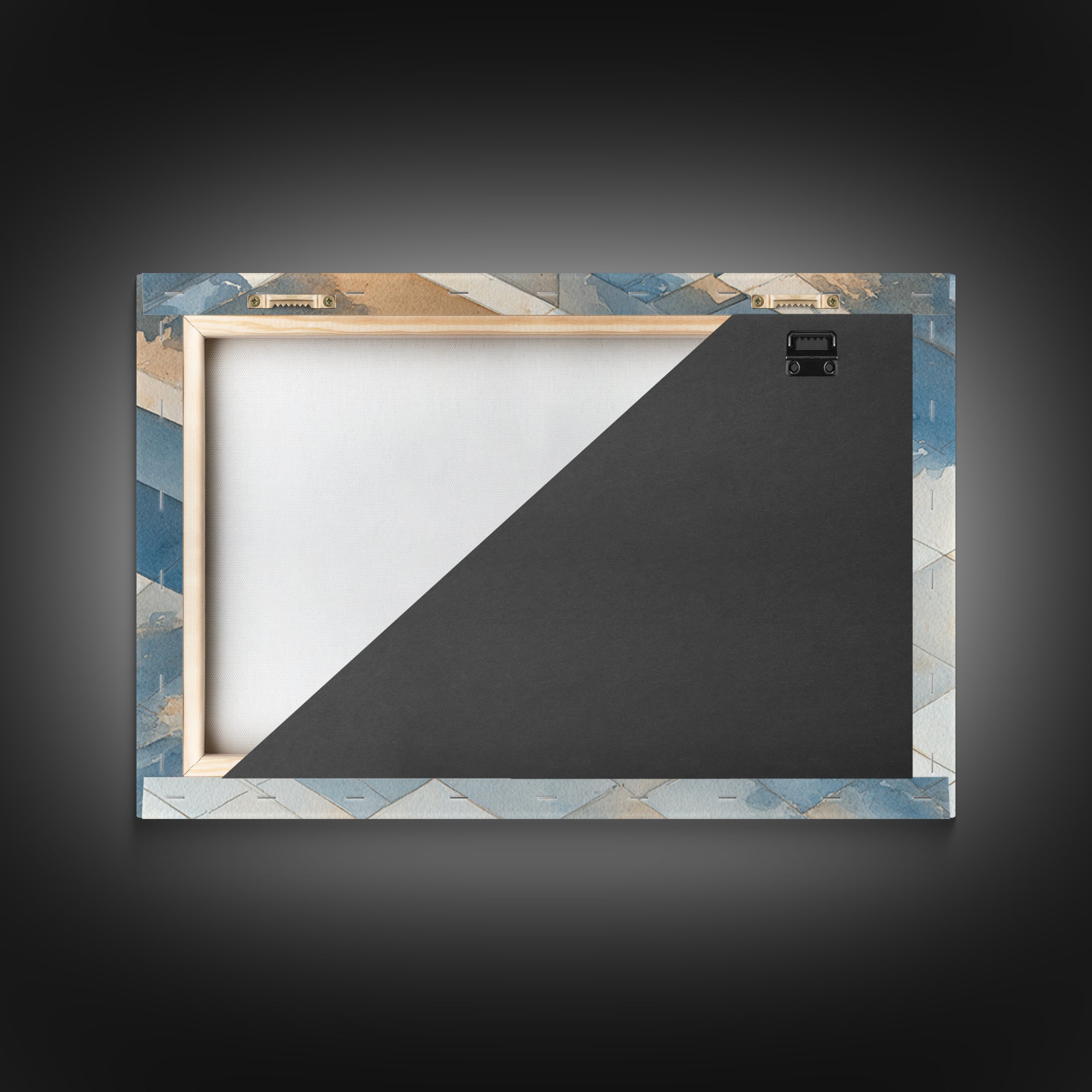 Skateboarder Crossing a Concrete Plaza Framed Canvas Print, Urban Art, Art Print, Living Room Decor, Oil Painting, Urban, URB-3x2-59
