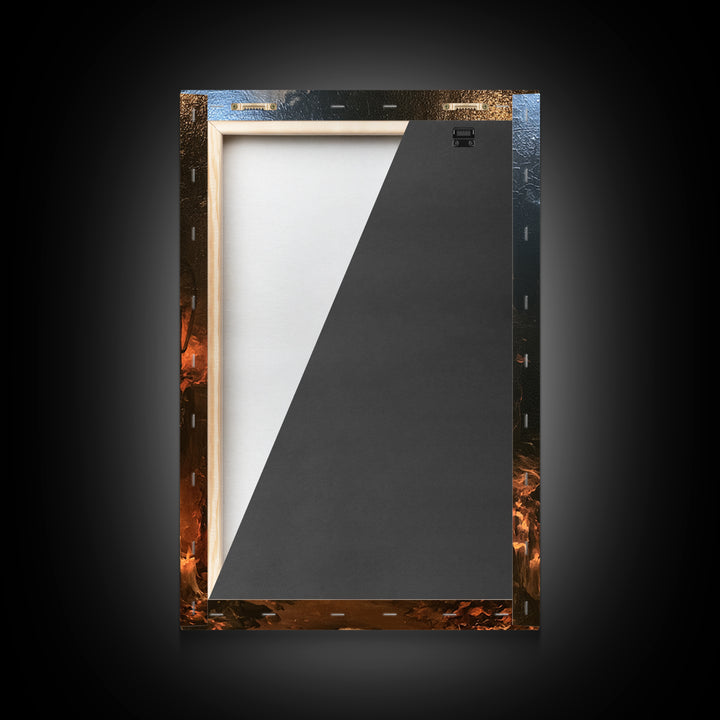 The Somnambulist, Somnambulist Portrait, Vertical Canvas Print, Classic Halloween Decor, Gothic Wall Decor, Classic Monster Art