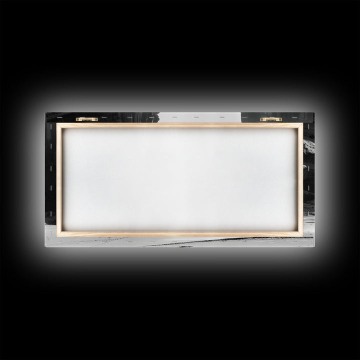 Horse Riders in Monument Valley, Stunning Framed Canvas Print for Living Room Wall Art, Bedroom Decor, Home Decor