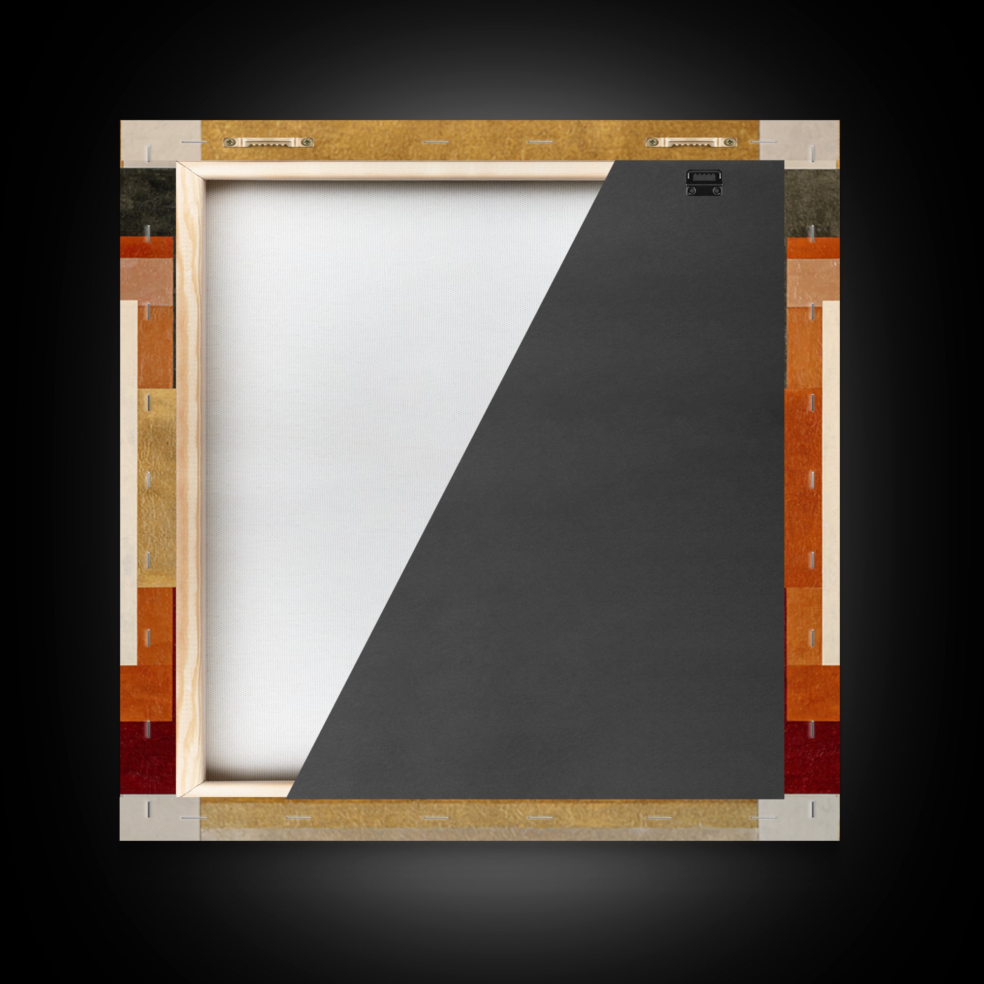 Modern Geometric Composition for Living Spaces Canvas Print, Wall Art, Abstract Wall Art, Living Room Decor, WAL-1x1-100
