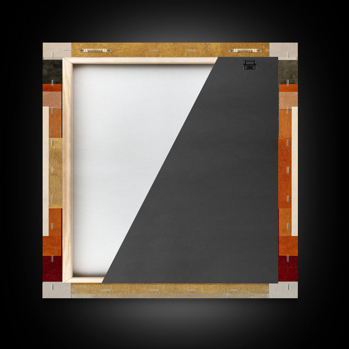 Modern Geometric Composition for Living Spaces Canvas Print, Wall Art, Abstract Wall Art, Living Room Decor, WAL-1x1-100