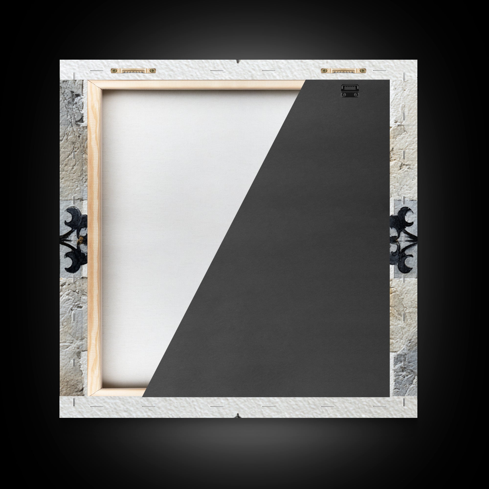 Black and White Architectural Study Framed Canvas Print, Wall Art, Printable Wall Art, Living Room Decor, Fine Art, WAL-1x1-8