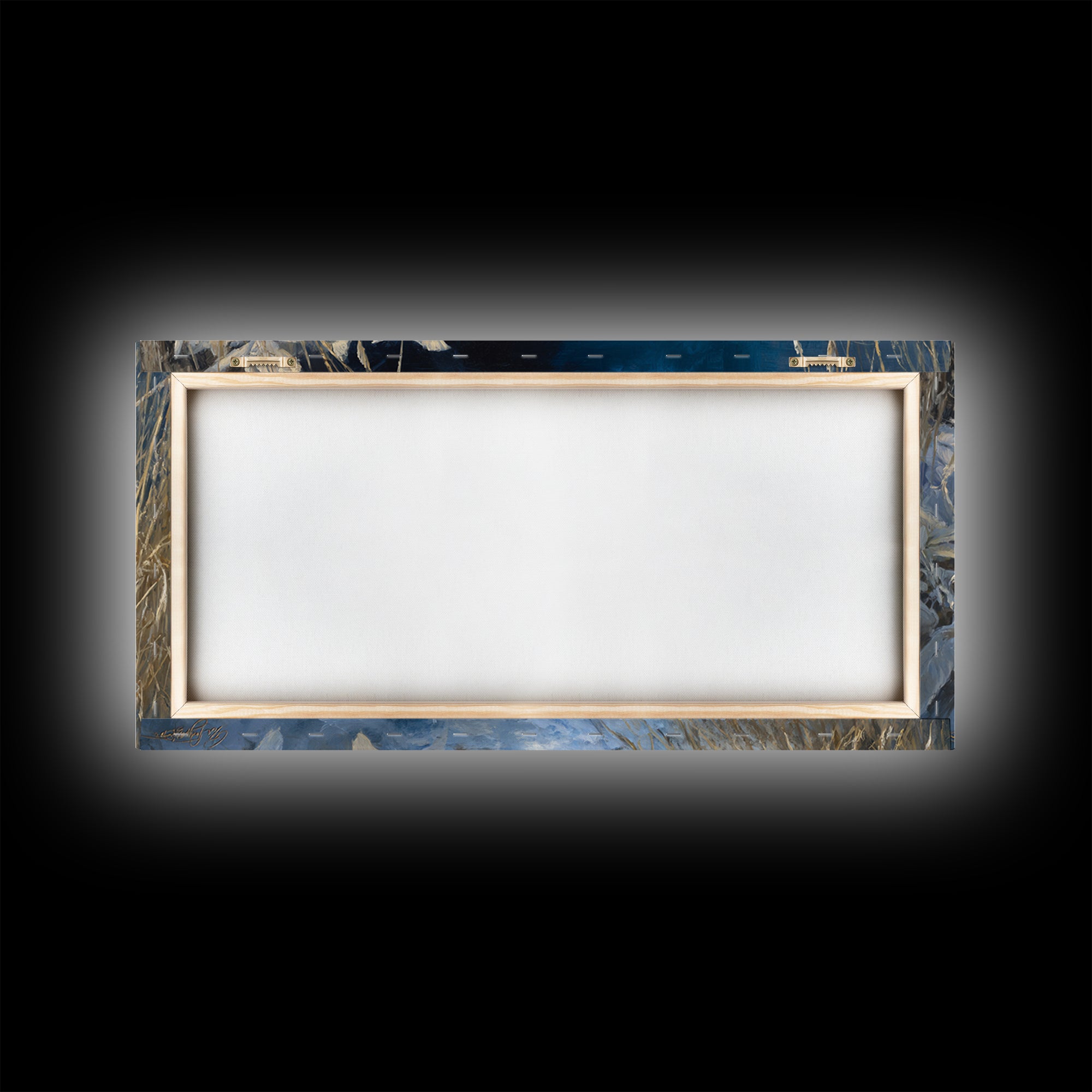 Whimsical Animal Portrait Framed Canvas Print, Wall Art, Gallery Decor, Living Room Decor, Fine Art, Home Decor, WAL-2x1-67