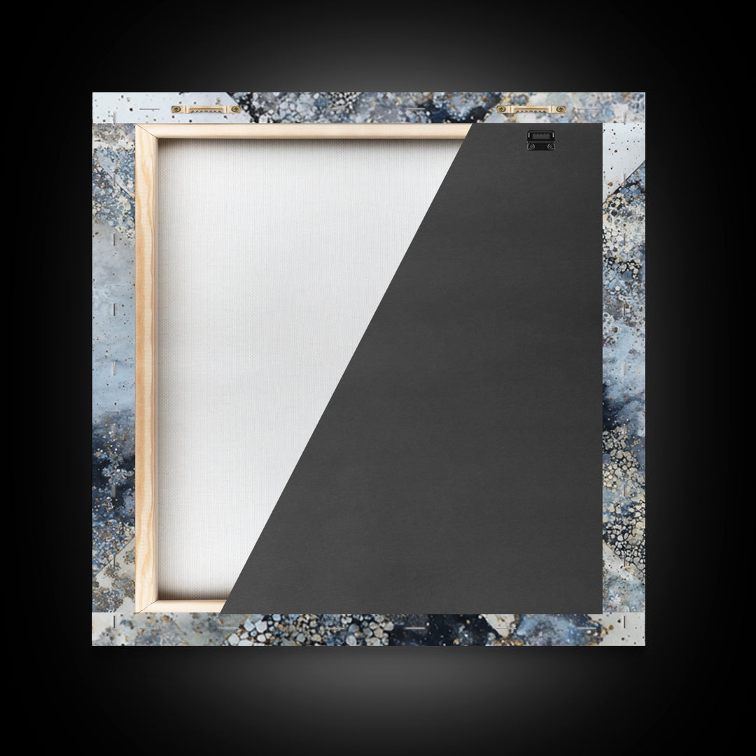 Two Swans Forming a Heart on Dark Framed Canvas Print, Wedding Art, Wedding Table Decor, Living Room Decor, Fine Art, Romance, WED-1x1-2
