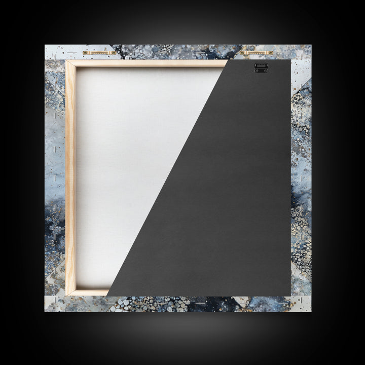 Two Swans Forming a Heart on Dark Framed Canvas Print, Wedding Art, Wedding Table Decor, Living Room Decor, Fine Art, Romance, WED-1x1-2