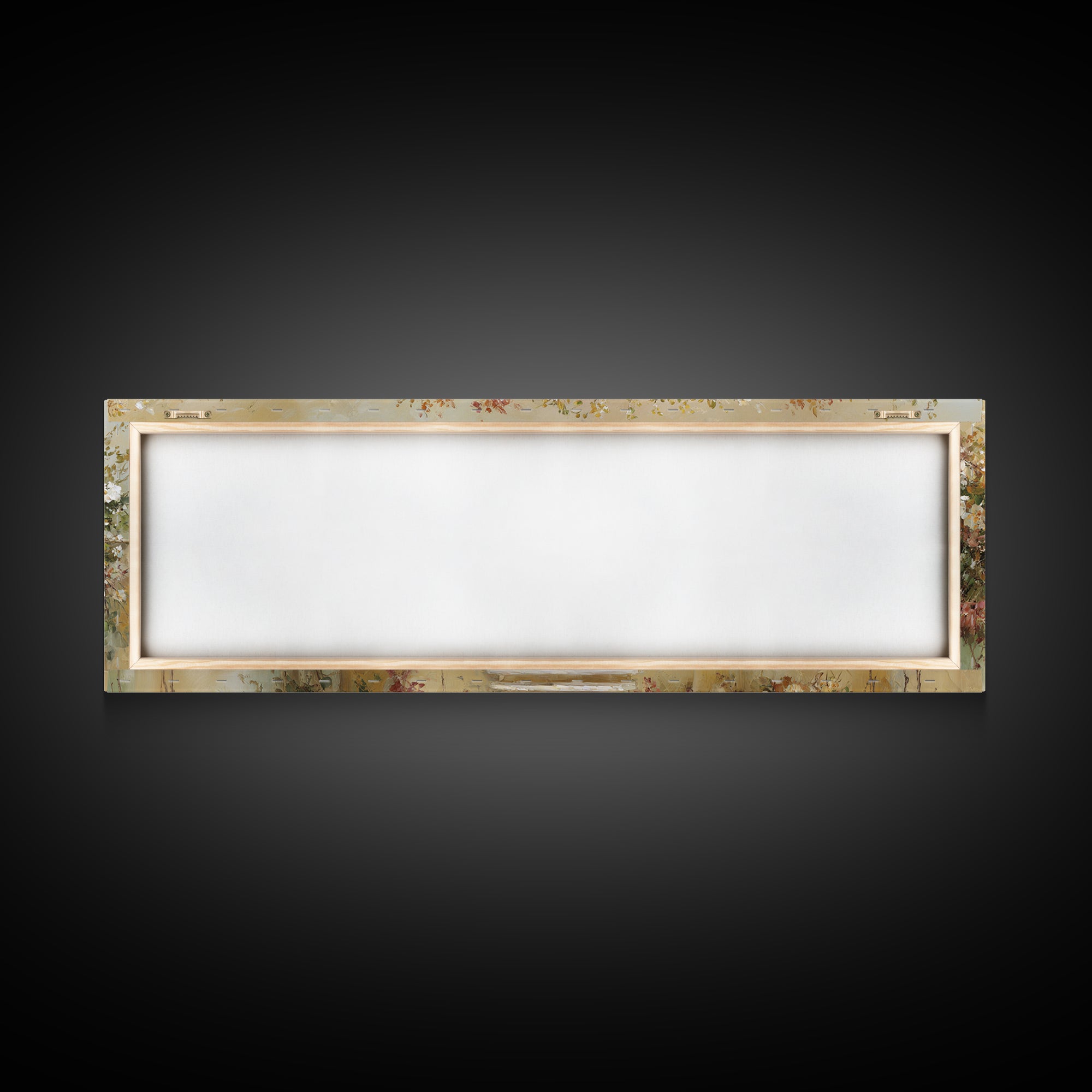 Romantic Garden Arch Covered Canvas Print, Wedding Art, Downloadable Art, Living Room Decor, Oil Painting, Romance, WED-3x1-98