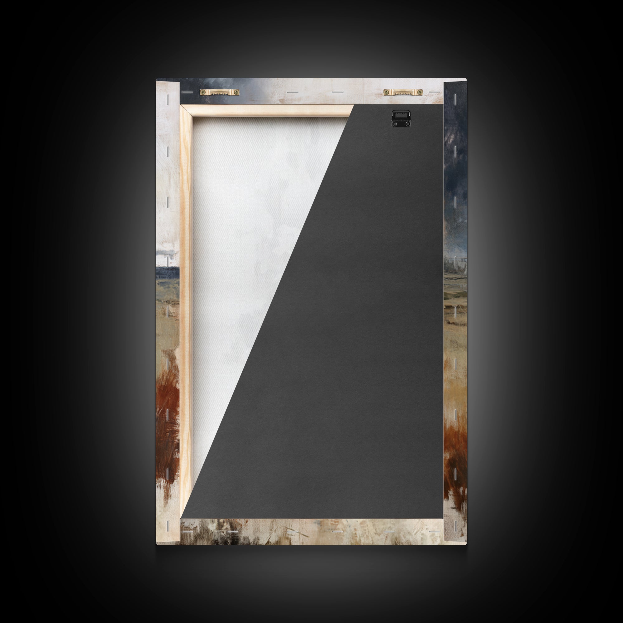 Train Crossing Western Plains Canvas Print, Western Art, Minimalist Wall Art, Southwestern Decor, Fine Art, Frontier, WES-2x3-79