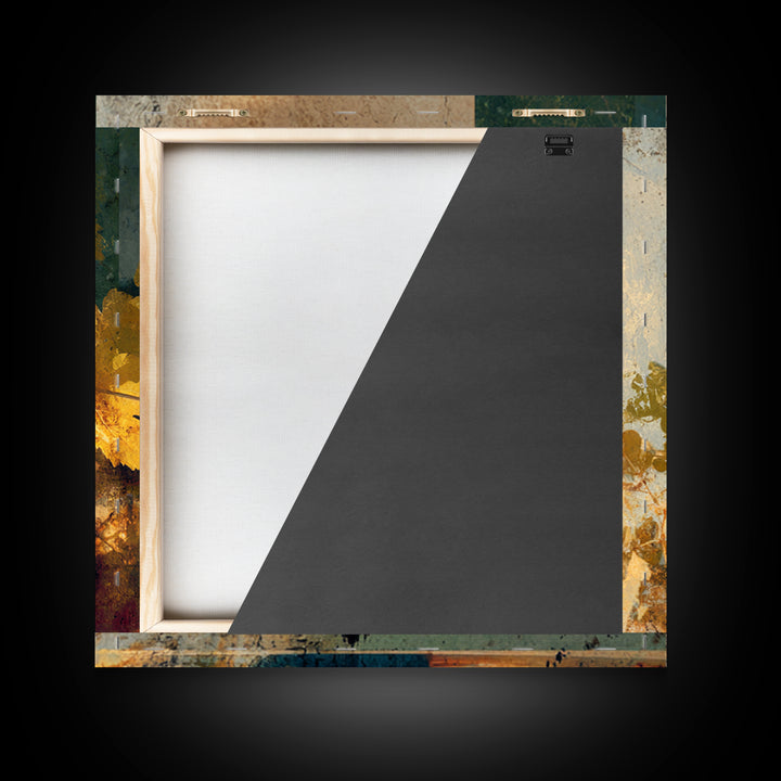Black and Gold Wine Bottle Silhouette Framed Canvas Print, Winery Art, Minimalist Decor, Winery Decor, Fine Art, Vineyard, WIN-1x1-88