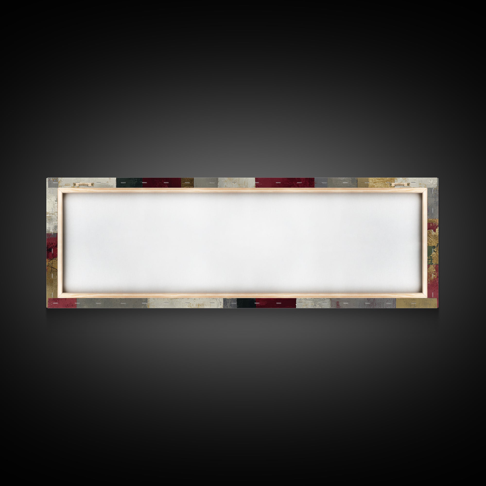 Burgundy Abstract with Gold Accents Framed Canvas Print, Winery Art, Contemporary Art, Winery Decor, Abstract Art, Vineyard, WIN-3x1-63