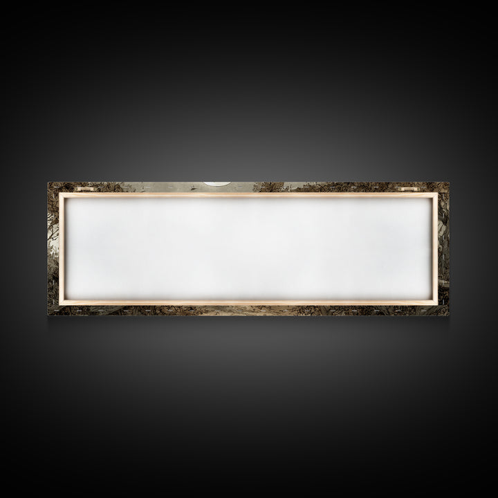 The Black Rose Cemetery Gate - Environmental Panorama, Macabre Halloween Art, Extra Wide Wall Art, Framed Canvas Print, Halloween Home Decor
