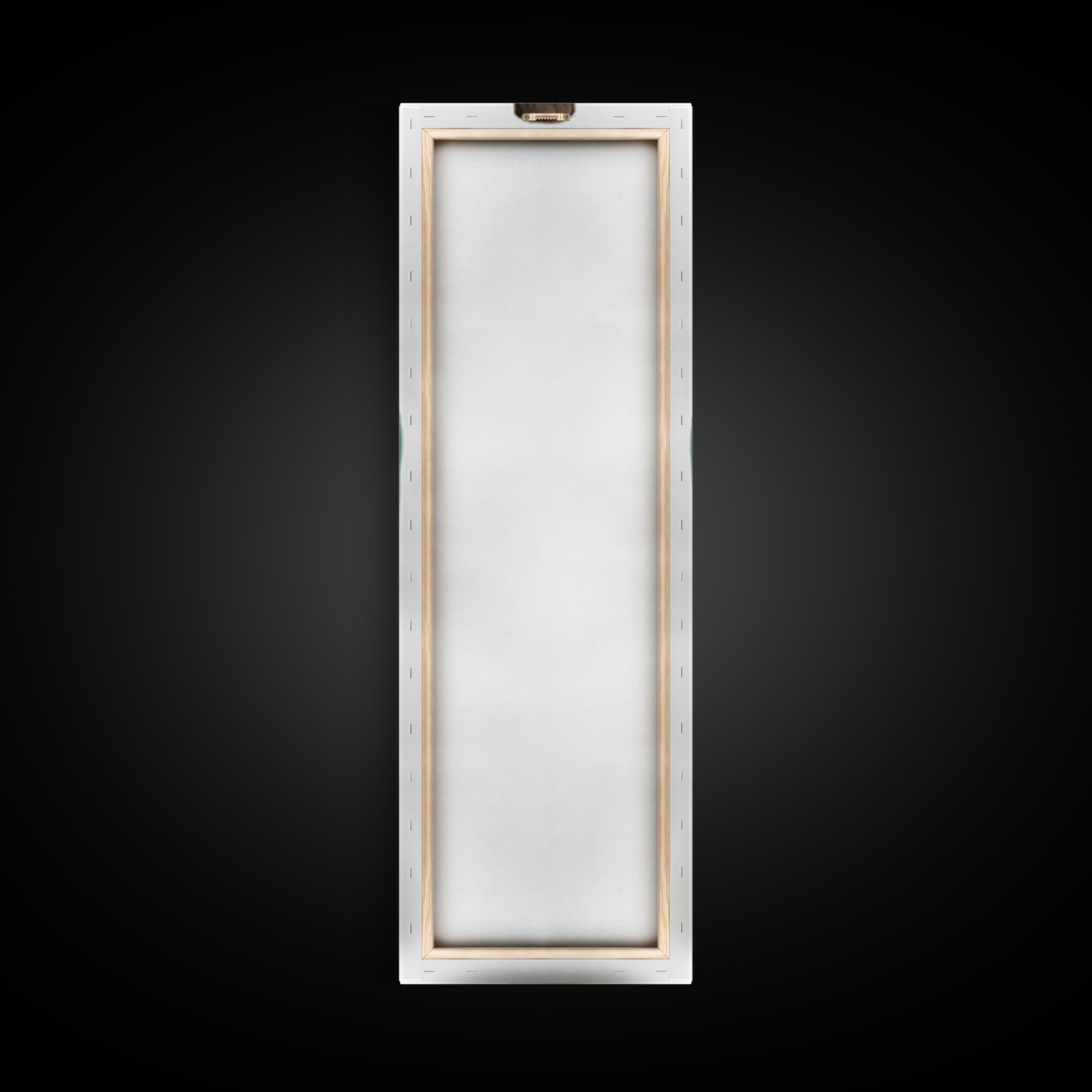 The Ghost Ship In A Bottle - Environmental Panorama, Spooky Wall Decor, Tall Narrow Wall Art, Framed Canvas Print, Halloween Home Decor