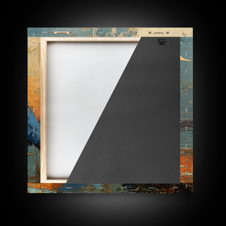 Modern Neutral Arch Abstraction Canvas Print, Waiting Room Art, Neutral Decor, Waiting Room Decor, Abstract Art, Calm, WRA-1x1-45