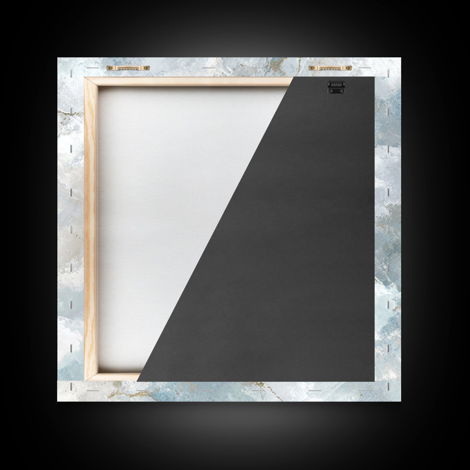 Light Marble Texture Abstract Framed Canvas Print, Waiting Room Art, Art, Waiting Room Decor, Fine Art, Calm, Bauhaus Print, WRA-1x1-48