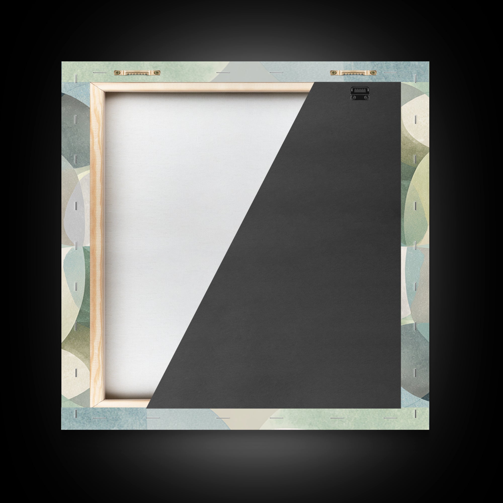 Minimal Geometric Composition Canvas Print, Waiting Room Art, Dental Art, Waiting Room Decor, Abstract Art, Calm, WRA-1x1-5