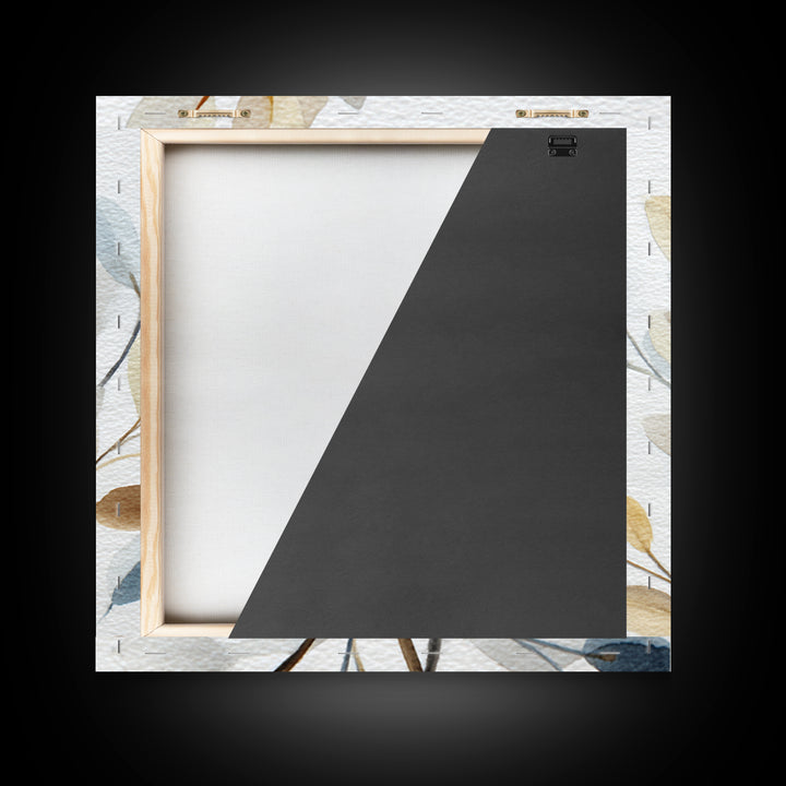 Neutral Botanical Branch Canvas Print, Waiting Room Art, Modern Decor, Waiting Room Decor, Fine Art, Calm, Home Decor, WRA-1x1-75