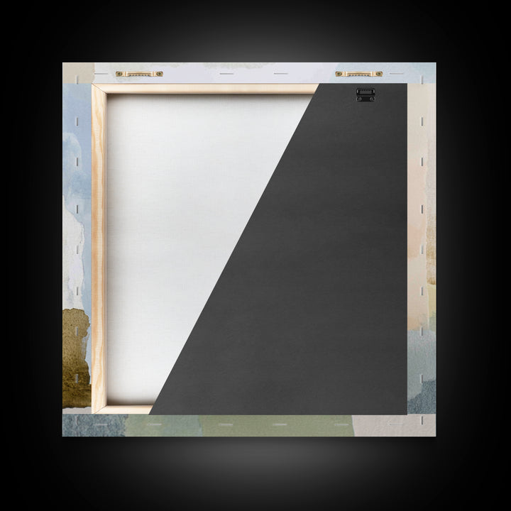 Modern Neutral Arch Abstraction Framed Canvas Print, Waiting Room Art, Luxury Decor, Waiting Room Decor, Abstract Art, Calm, WRA-1x1-93