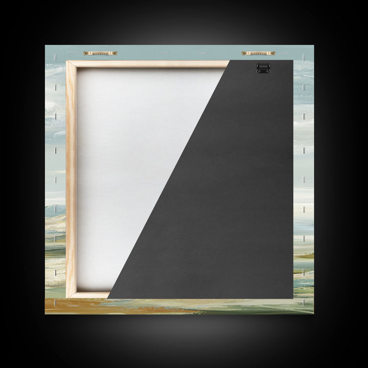 Calming Landscape with Open Sky and Gentle Canvas Print, Waiting Room Art, Wall Art, Waiting Room Decor, Fine Art, Calm, WRA-1x1-97