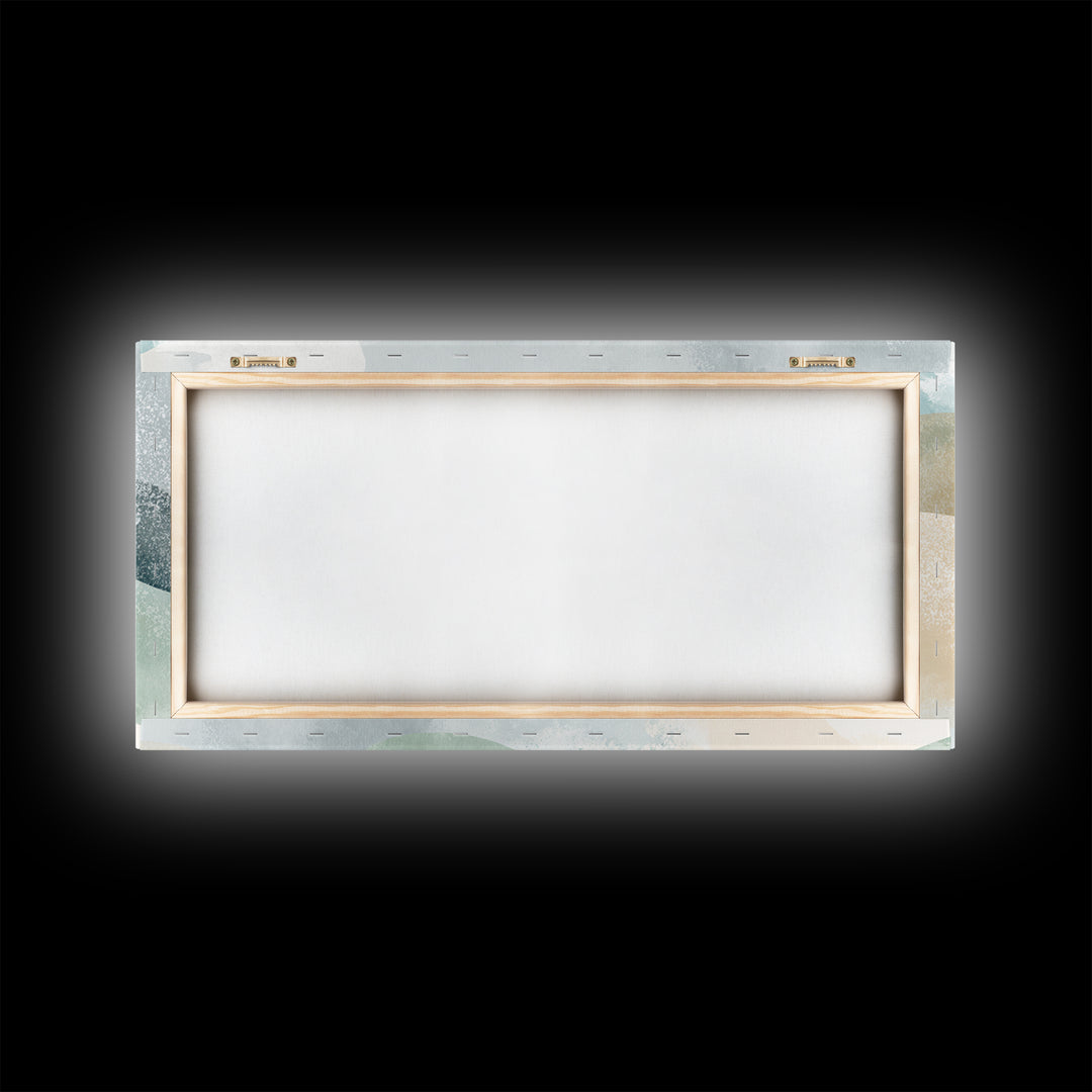 Modern Neutral Arch Abstraction Framed Canvas Print, Waiting Room Art, Office Decor, Waiting Room Decor, Fine Art, Calm, WRA-2x1-65