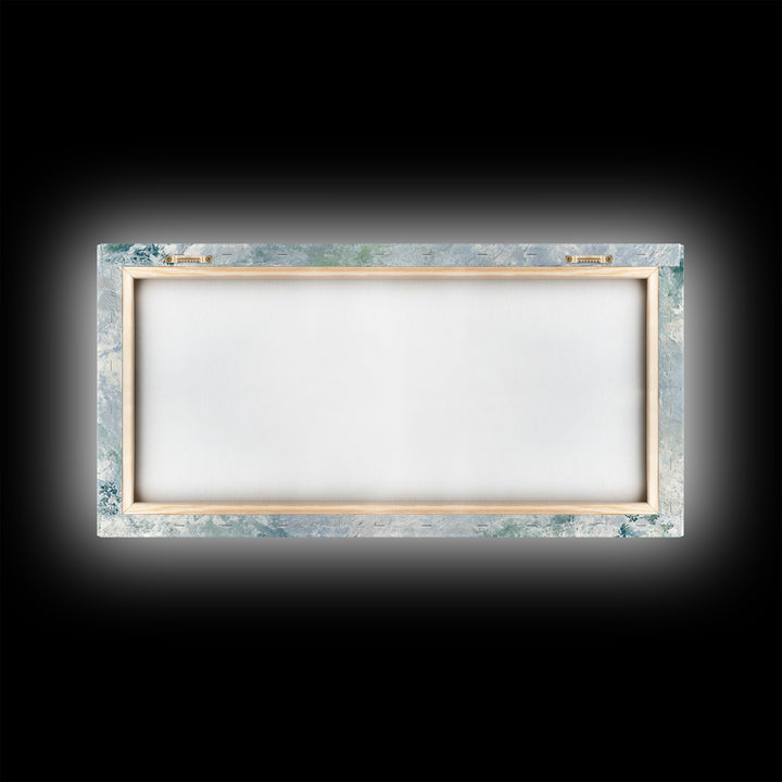 Light Marble Texture Abstract Framed Canvas Print, Waiting Room Art, Modern Art, Waiting Room Decor, Abstract Art, Calm, WRA-2x1-92