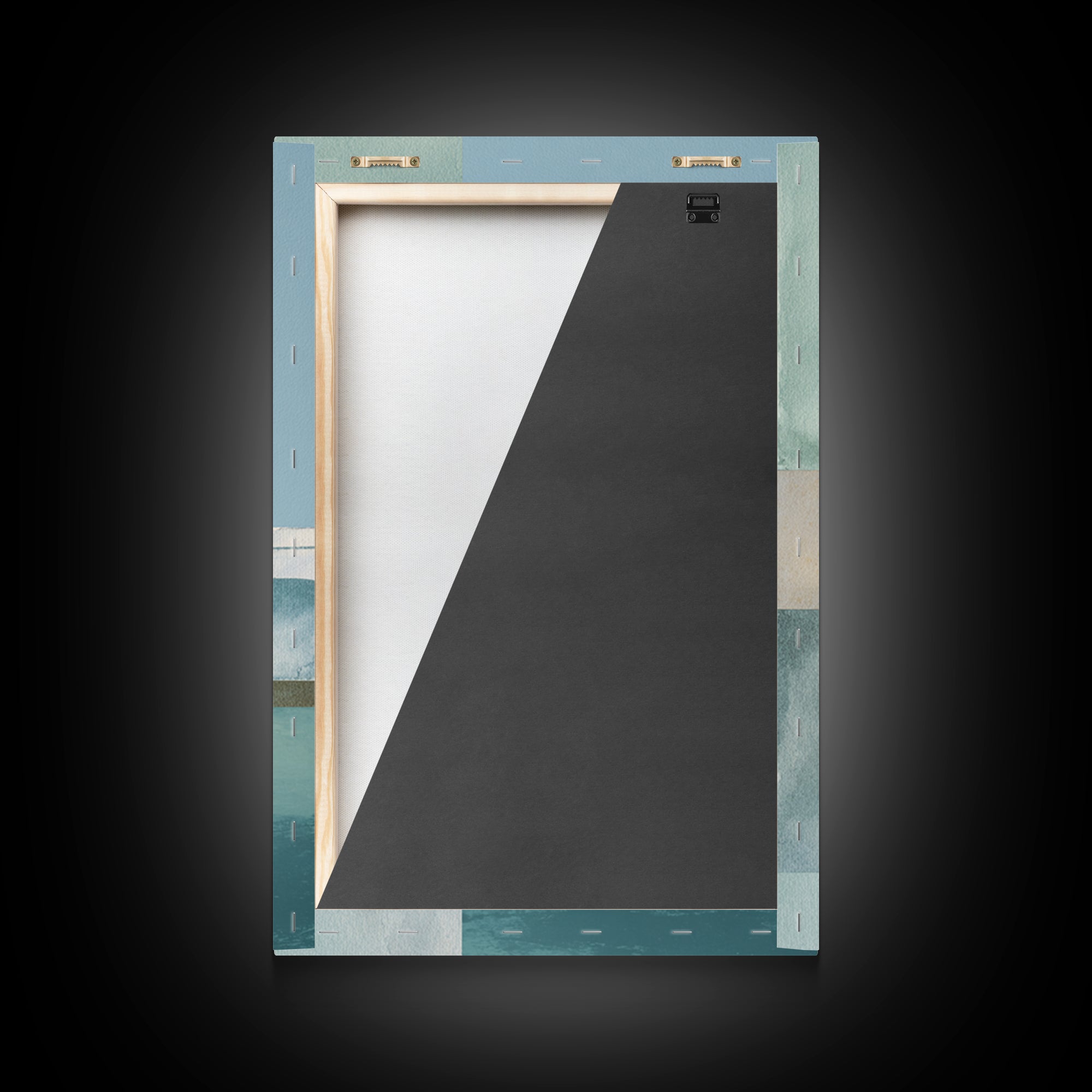 Minimal Geometric Composition Framed Canvas Print, Waiting Room Art, Wall Decor, Waiting Room Decor, Abstract Art, Calm, WRA-2x3-13