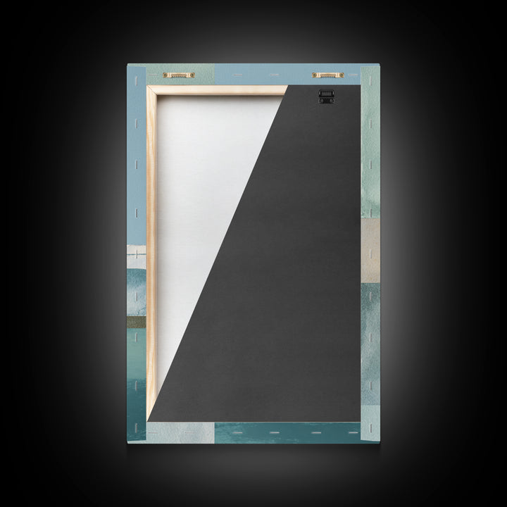 Minimal Geometric Composition Framed Canvas Print, Waiting Room Art, Wall Decor, Waiting Room Decor, Abstract Art, Calm, WRA-2x3-13