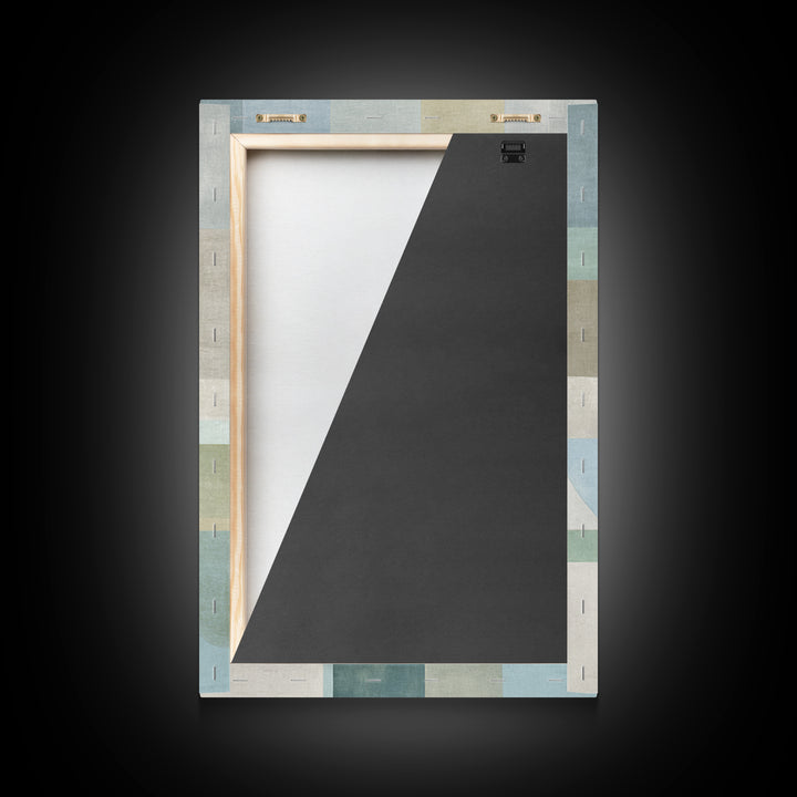 Minimal Geometric Composition Framed Canvas Print, Waiting Room Art, Wall Decor, Waiting Room Decor, Abstract Art, Calm, WRA-2x3-37