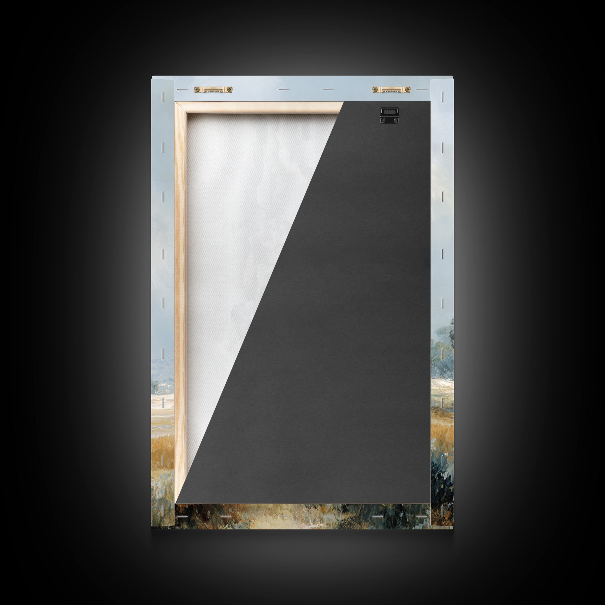 Open Field with Distant Tree Canvas Print, Waiting Room Art, Art, Waiting Room Decor, Calm, Bauhaus Print, Minimalist Wall Art, WRA-2x3-79