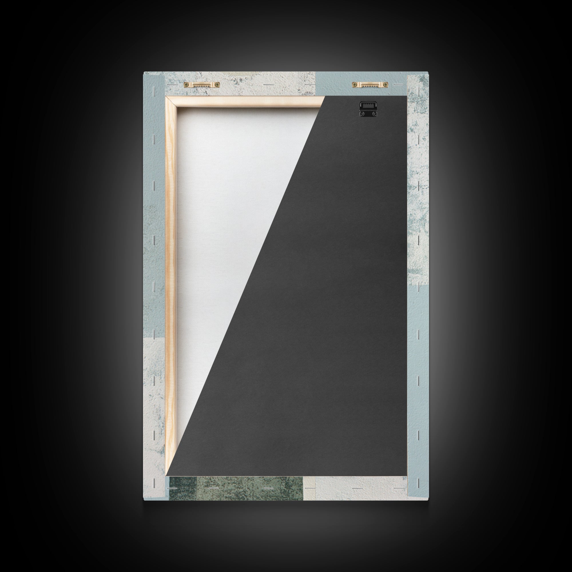 Minimal Geometric Composition Framed Canvas Print, Waiting Room Art, Bauhaus Print, Waiting Room Decor, Fine Art, Calm, WRA-2x3-85