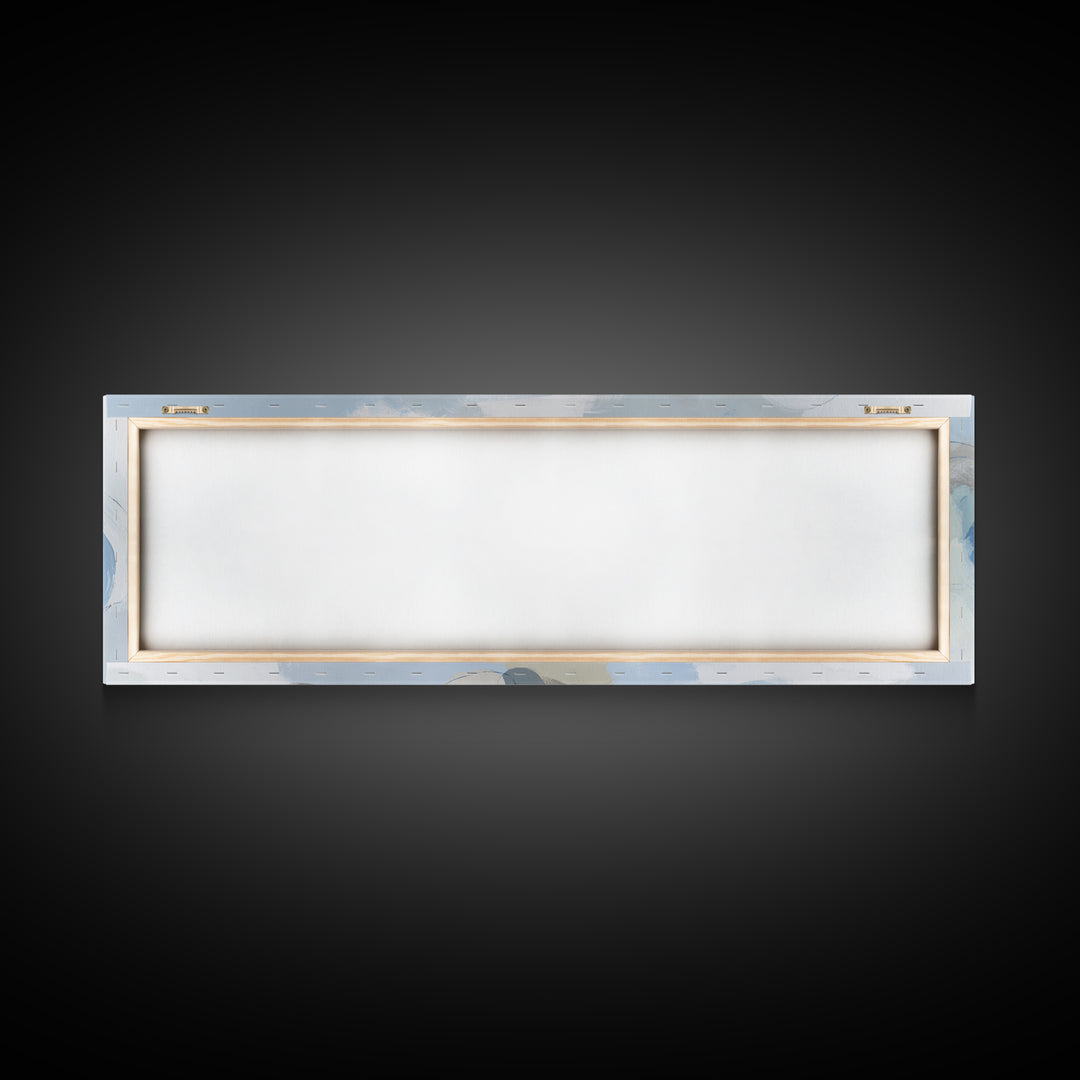 Modern Neutral Arch Abstraction Framed Canvas Print, Waiting Room Art, Office Wall Decor, Waiting Room Decor, Abstract Art, WRA-3x1-37