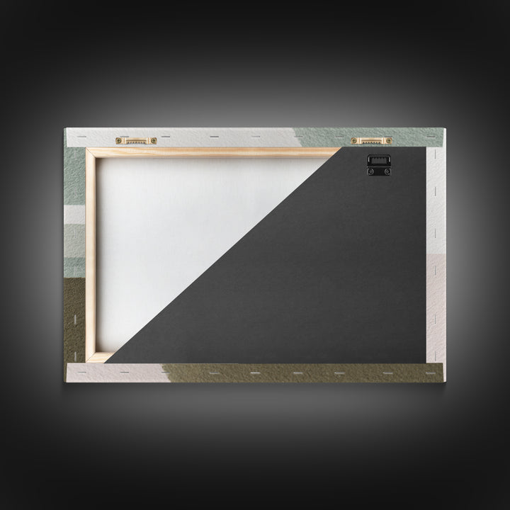 Minimal Geometric Composition Framed Canvas Print, Waiting Room Art, Bauhaus Print, Waiting Room Decor, Fine Art, Calm, WRA-3x2-9