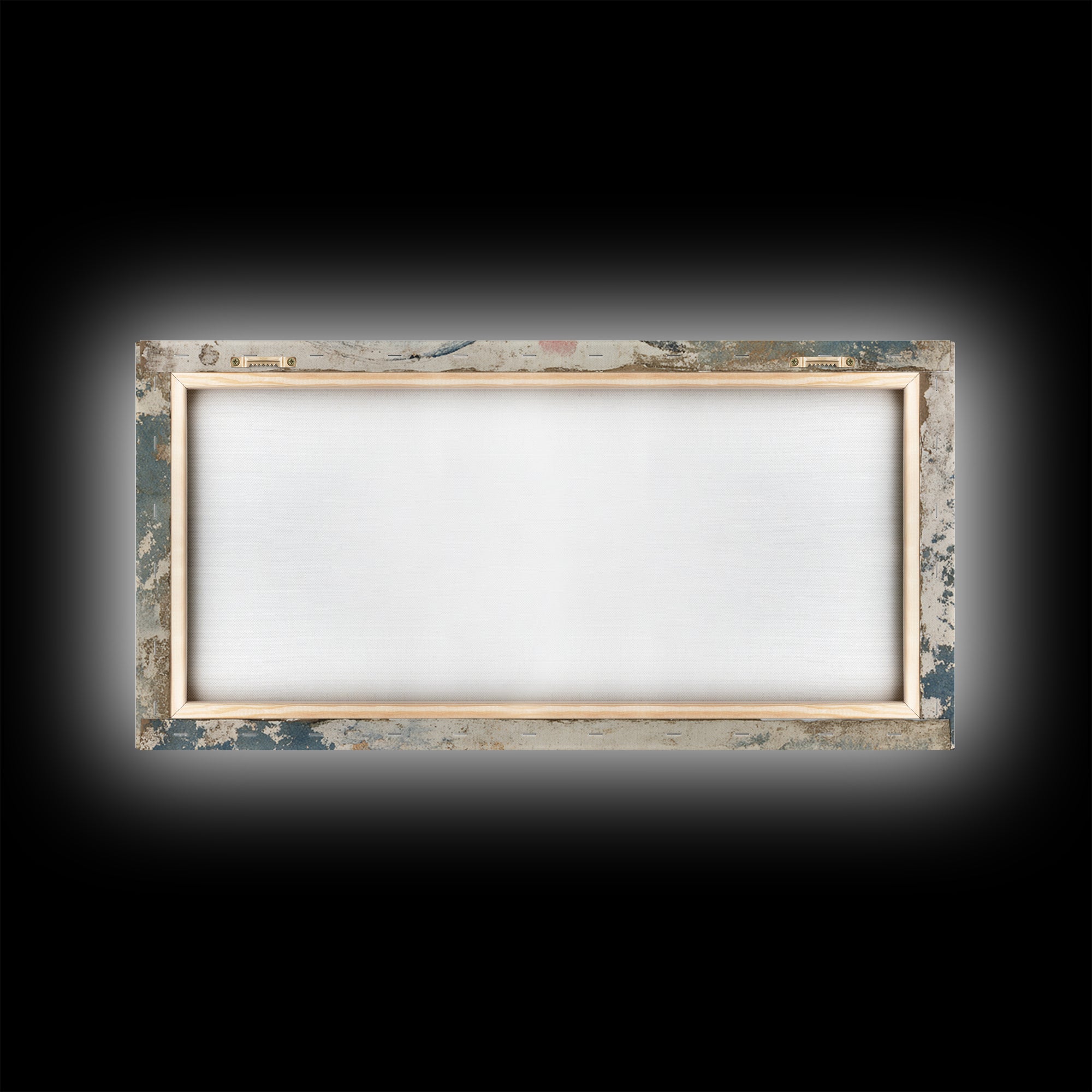 Calm Face with Closed Eyes and Simple Framed Canvas Print, Zen Art, Wall Art, Living Room Decor, Oil Painting, Zen, ZEN-2x1-18